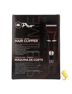 Albi Pro Maquina Corte Clipper Hybrid Steel+Ceramic Gris (2873G)